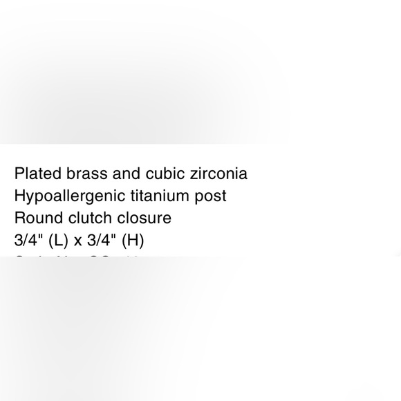 Coach Quilted Signature Chunky Hoop Earrings,nwt !! - Picture 4 of 4